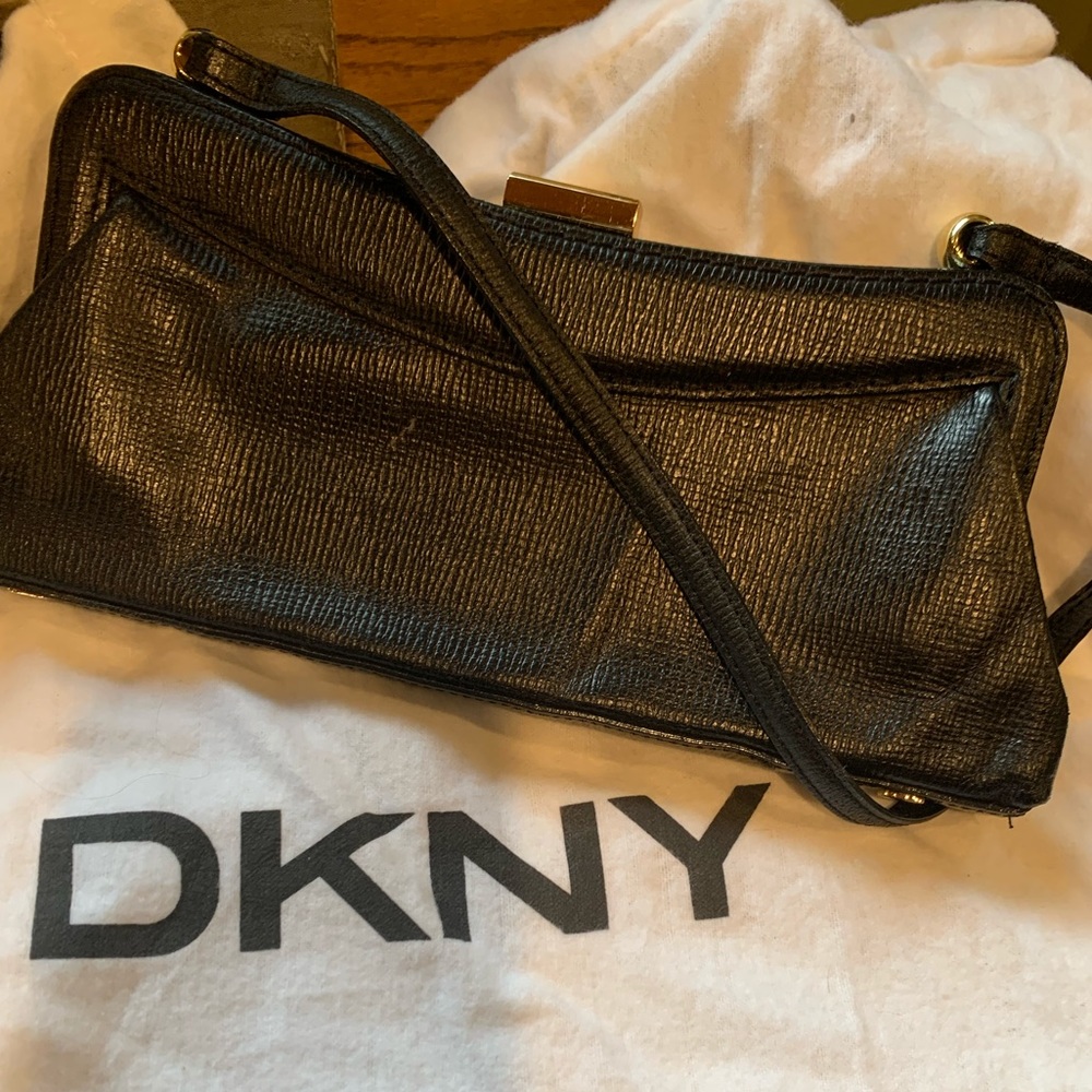 DKNY Black Clutch Bag